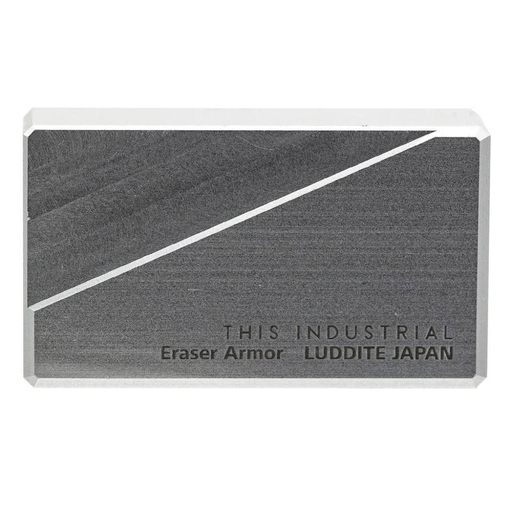 Radergummi Industrial Aluminium Silver