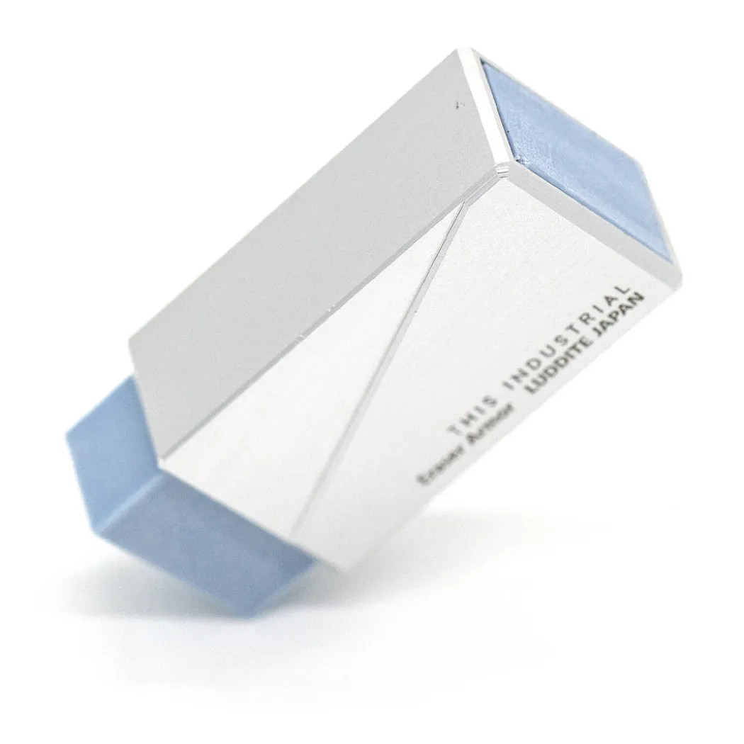 Radergummi Industrial Aluminium Silver