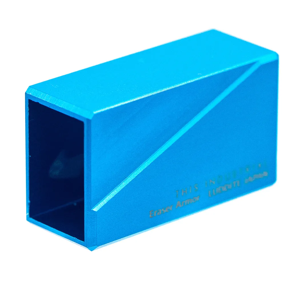 Radergummi Industrial Aluminium Turquoise