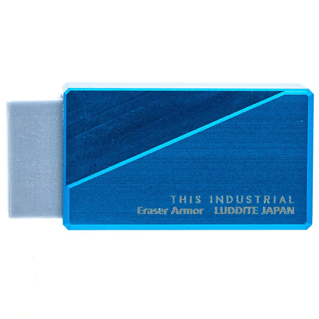 Radergummi Industrial Aluminium Turquoise