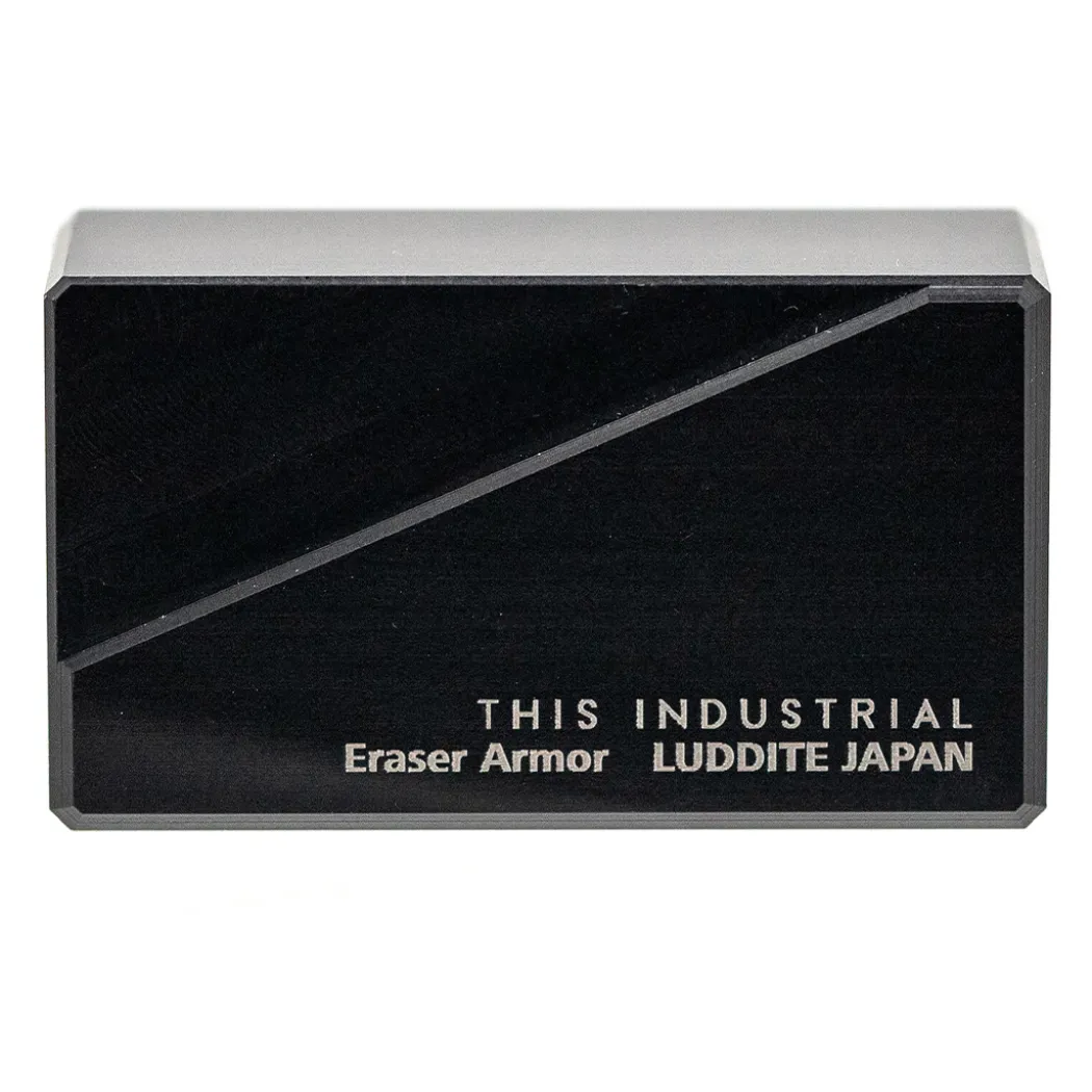 Radergummi Industrial Aluminium Black