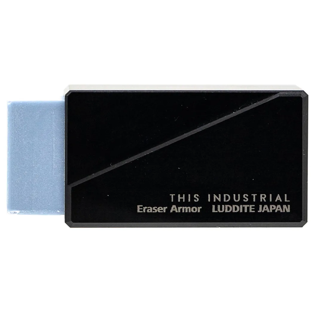 Radergummi Industrial Aluminium Black