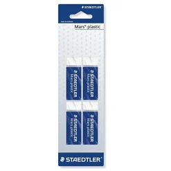 Radergummi Mars Plastic 4-pack
