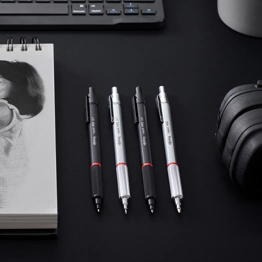 Rapid Pro Stiftpenna 0,5 Silver
