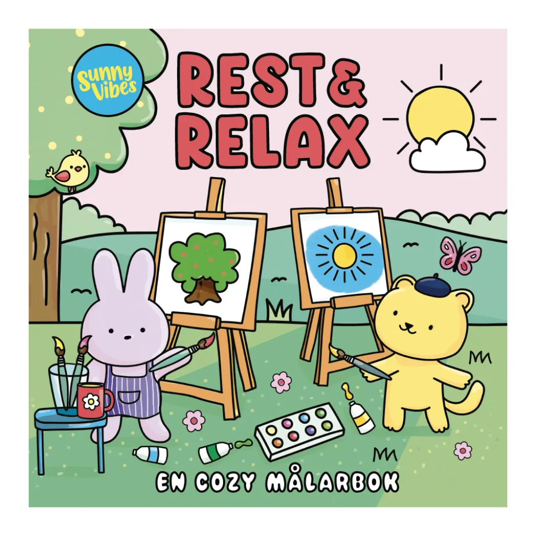 Rest & Relax : En cozy målarbok