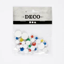 Rörliga ögon Färgmix 30-pack självhäftande
