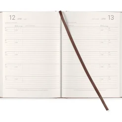5-årsdagbok A5 Brown Oak