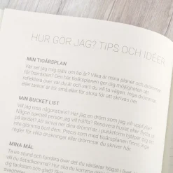 10-årsdagsbok A5 Black