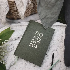 10-årsdagsbok A5 Khaki Green