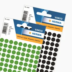 Rund klisteretikett Ø8mm 540-pack