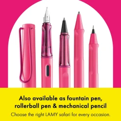 Safari Kulspetspenna Neon Pink