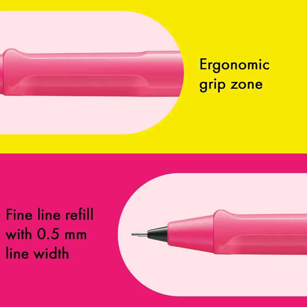 Safari Stiftpenna 0.5 Neon Pink