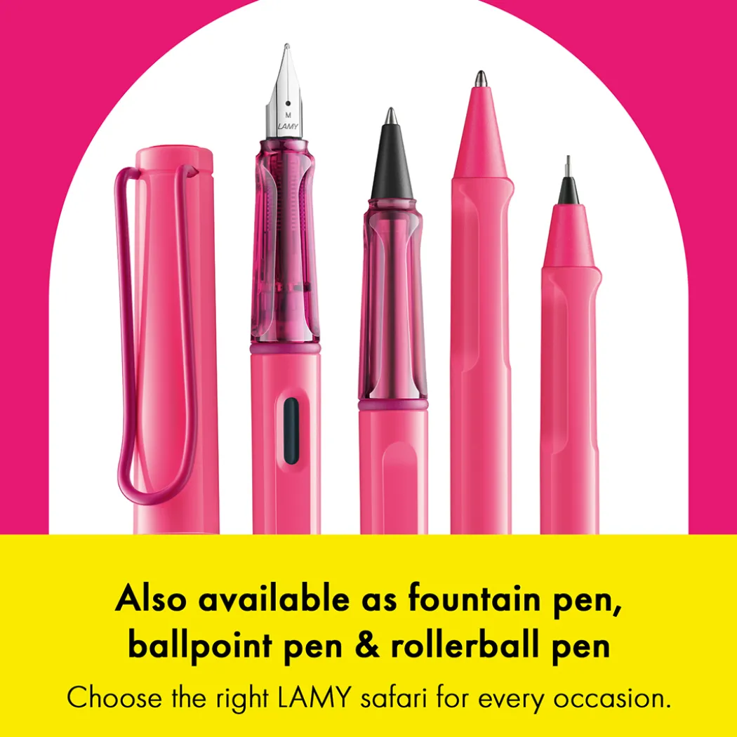 Safari Stiftpenna 0.5 Neon Pink