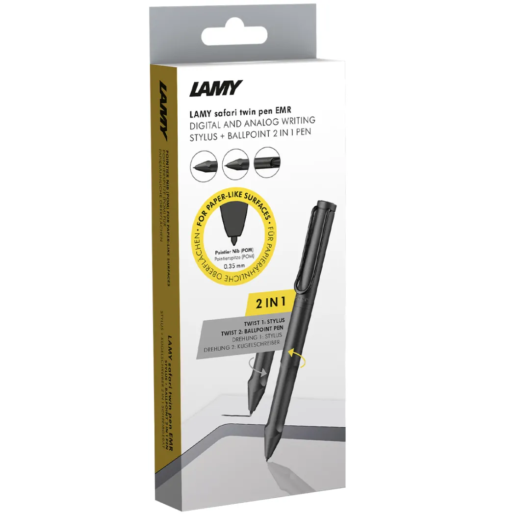 Safari Twin Pen EMR POM - Digital Penna