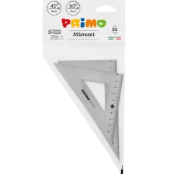 Set Vinkellinjaler 45°/16cm + 60°/16cm