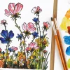 Simply Måla blommor med akrylfärg steg-för-steg