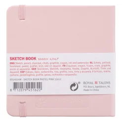 Sketchbook Pastel Pink 12 x 12 cm