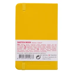 Sketchbook Pocket Golden Yellow