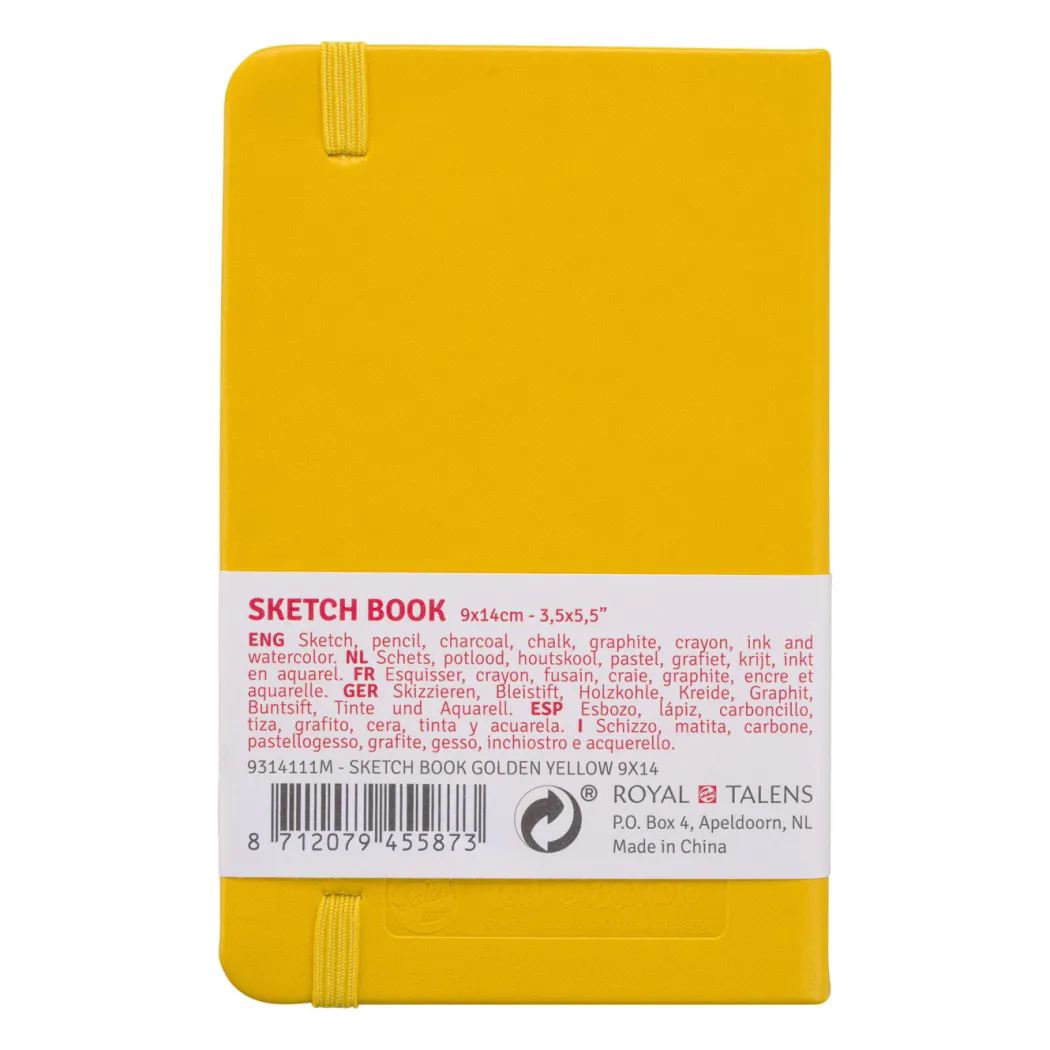 Sketchbook Pocket Golden Yellow