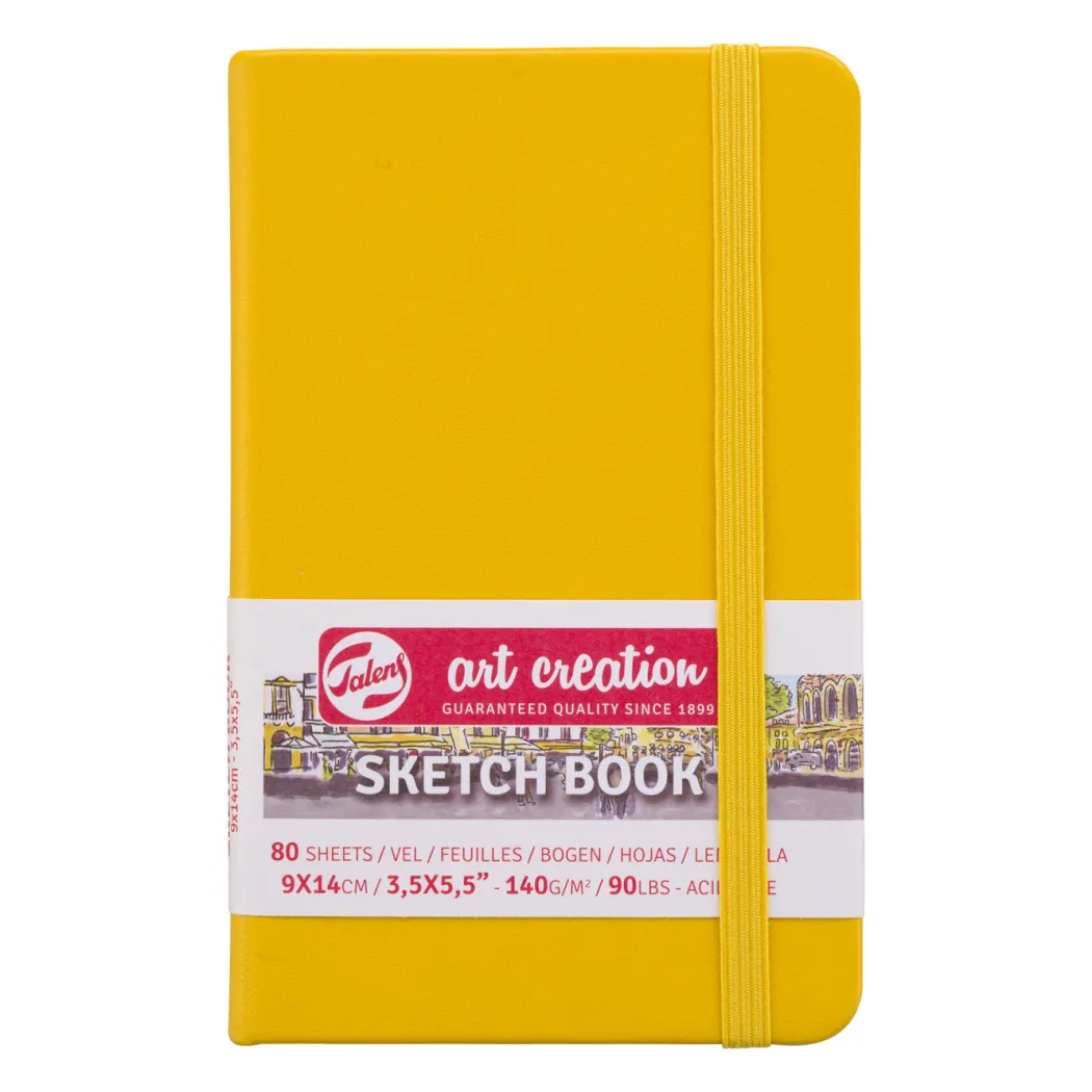 Sketchbook Pocket Golden Yellow