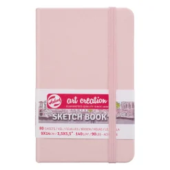 Sketchbook Pocket Pastel Pink