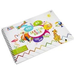 Skissbok Spiral A3 135g (40 ark)
