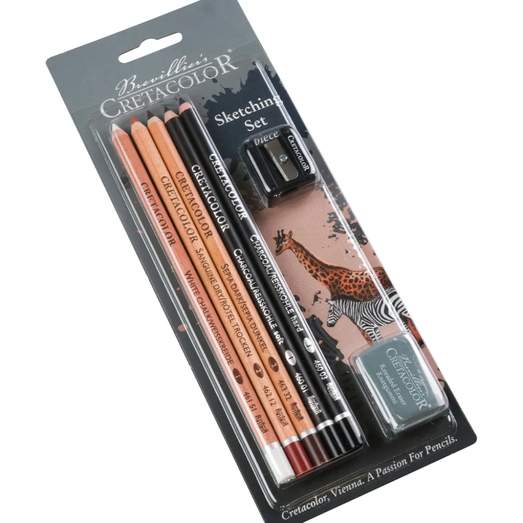 Skiss-set 7 delar