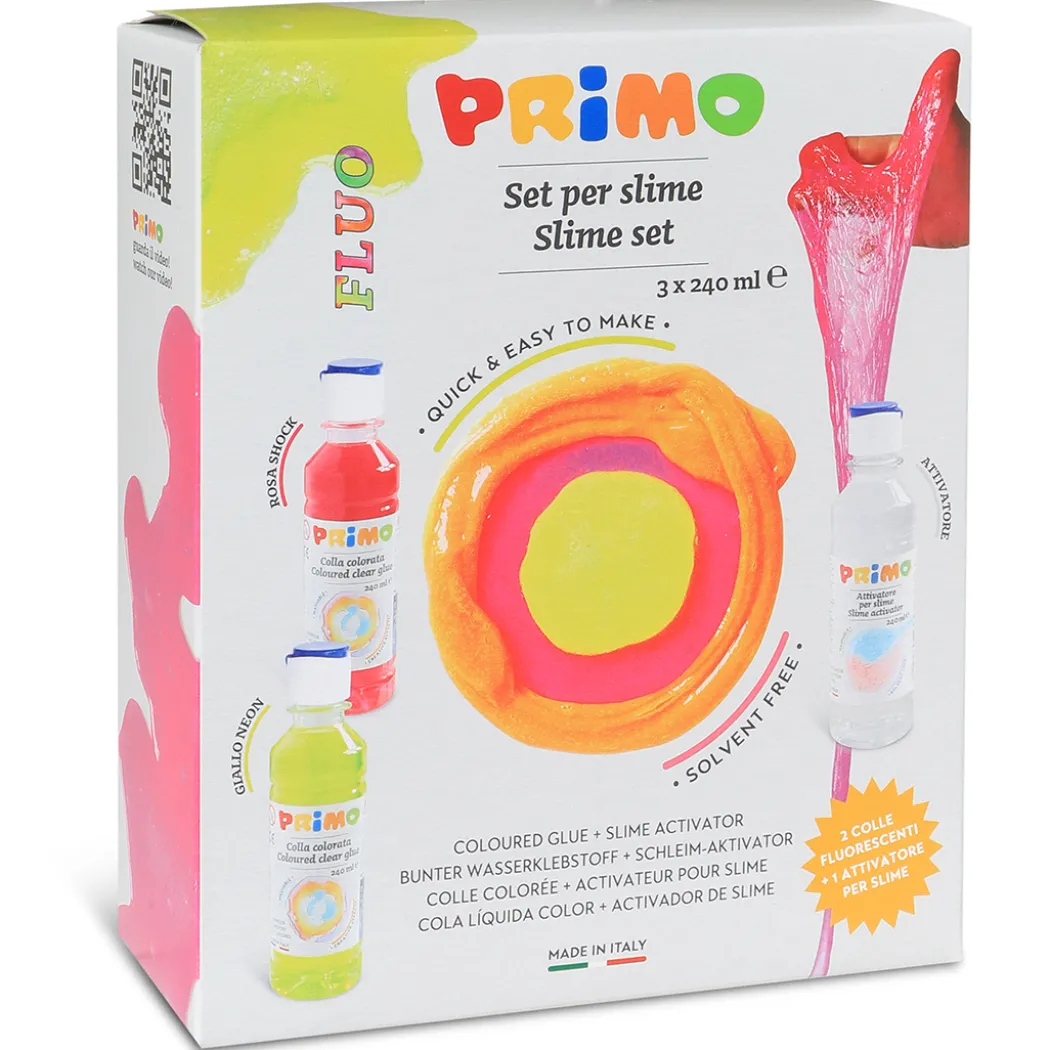 Slime-lab Kit Fluo 3x240ml