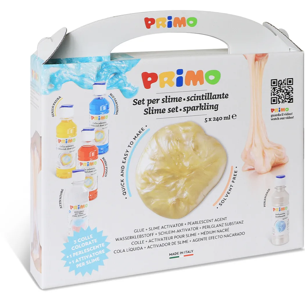 Slime-lab Kit Pearlescent 5x240ml