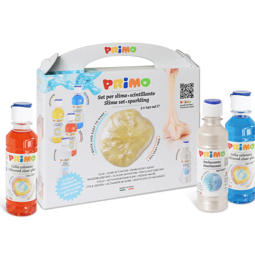 Slime-lab Kit Pearlescent 5x240ml