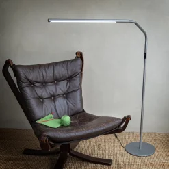 Slimline 4 Floor Lamp Ice Grey