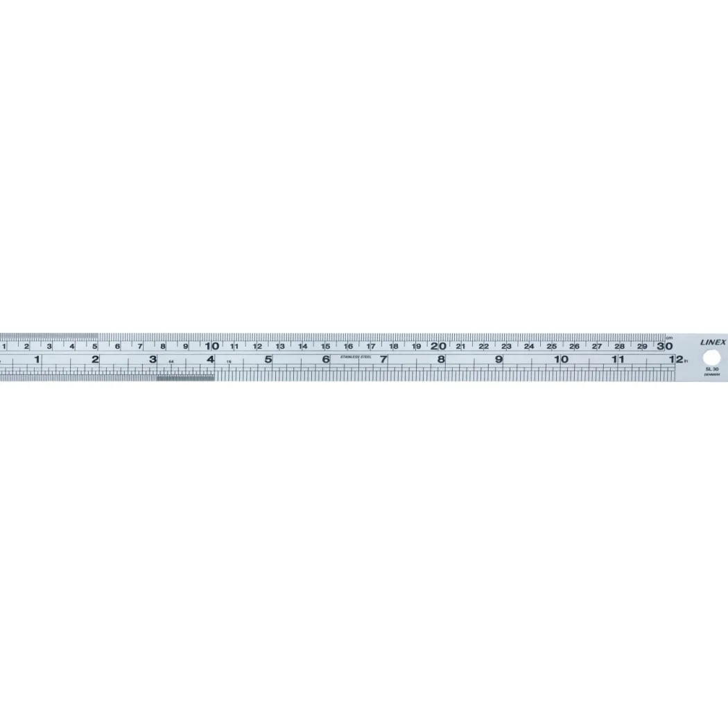 SL stållinjal 30 cm