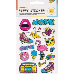 Soft 3D stickers Yeah 1 Ark