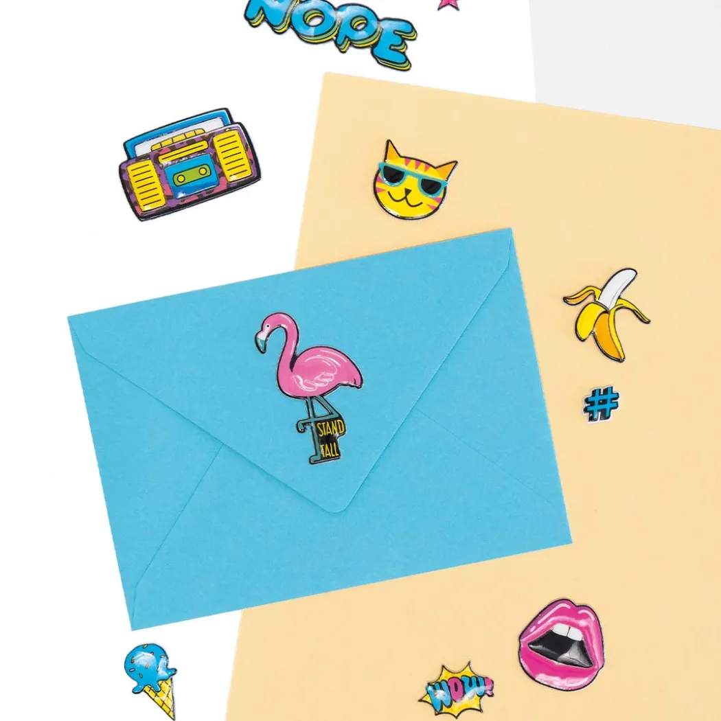 Soft 3D stickers Yeah 1 Ark