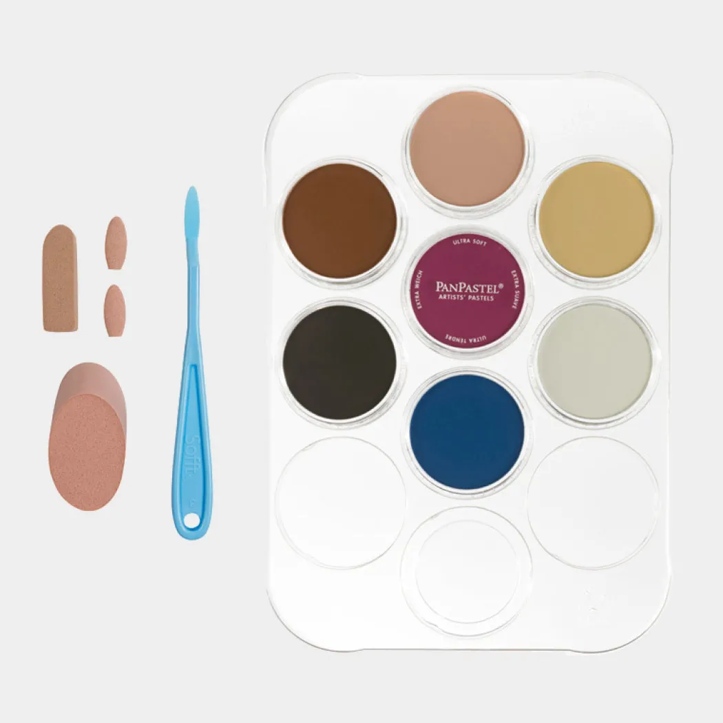 Soft Pastel Pan Portrait Set