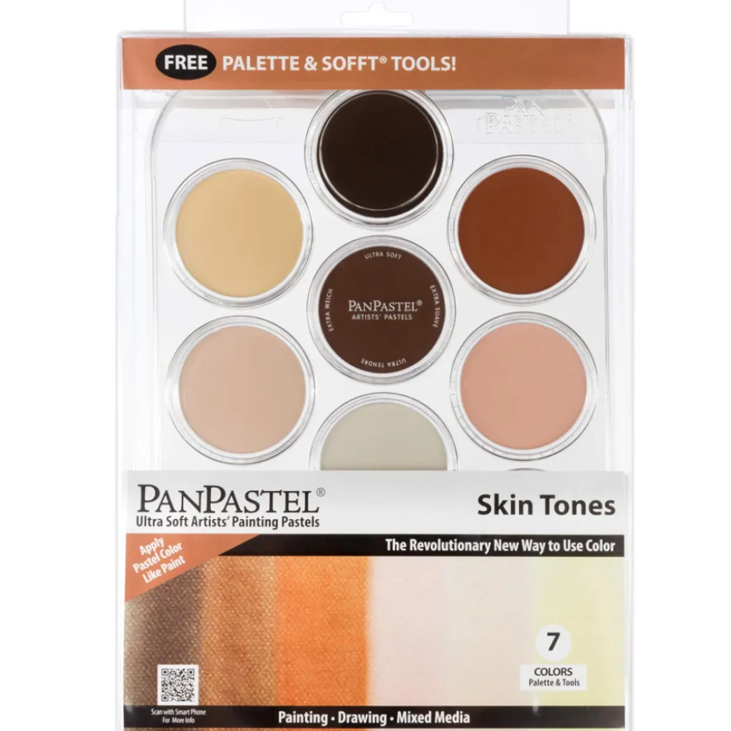 Soft Pastel Pan Skin Tones Set