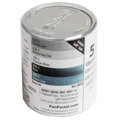 Soft Pastel Pens Starter 5-set Greys