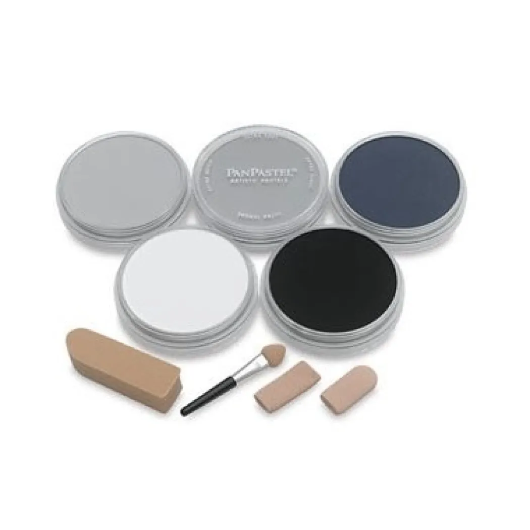Soft Pastel Pens Starter 5-set Greys