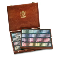 Soft Pastel Wooden Box 200-set