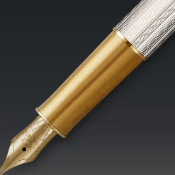 Sonnet Mistral Silver Reservoarpenna Fine