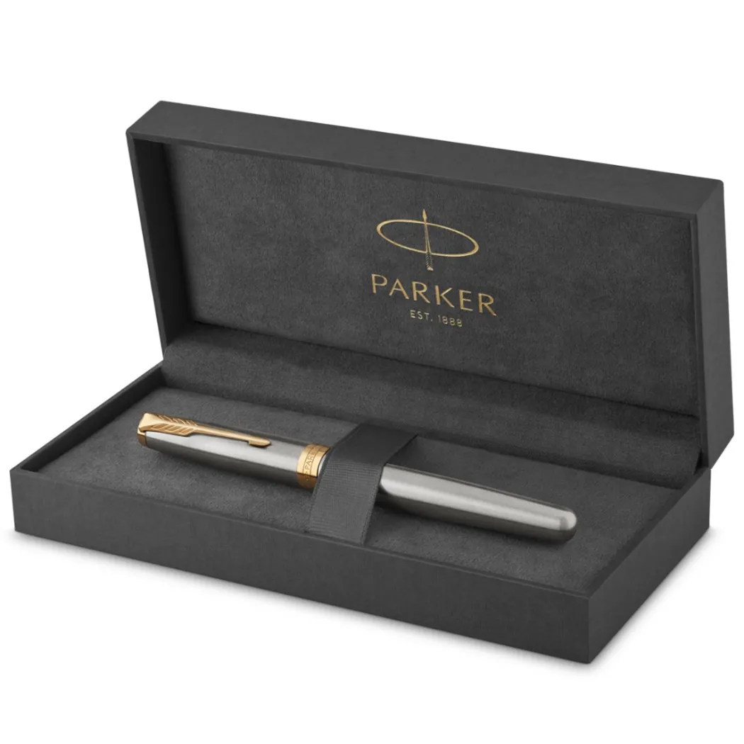 Sonnet Steel/Gold Rollerball