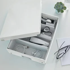 Sorteringslåda Click&Store Medium Vit