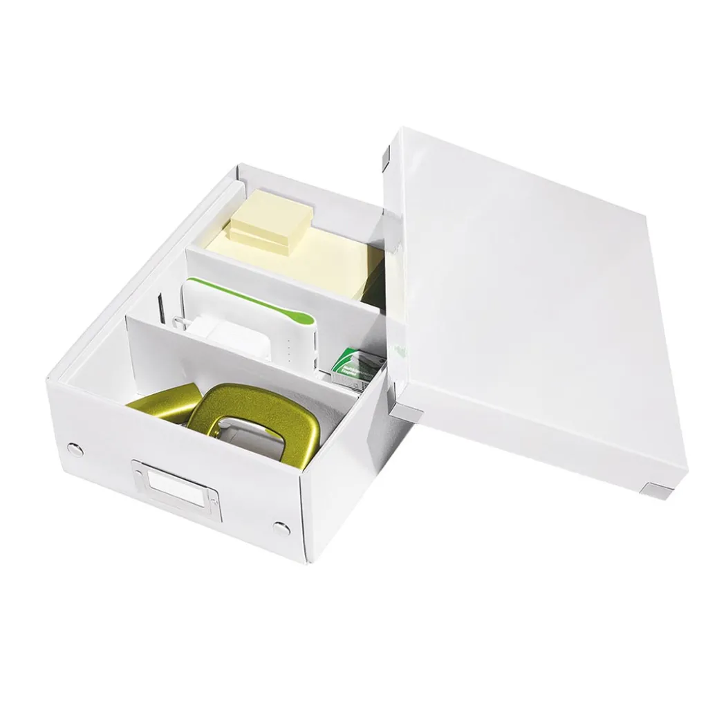 Sorteringslåda Click&Store Small Vit