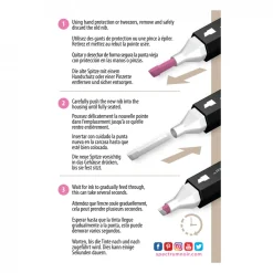 Spare Nibs Chisel + Fine 12-set