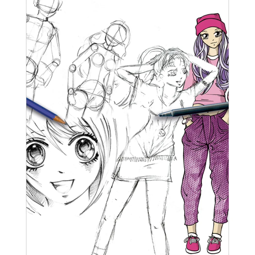 Step-by-Step Manga Workbook