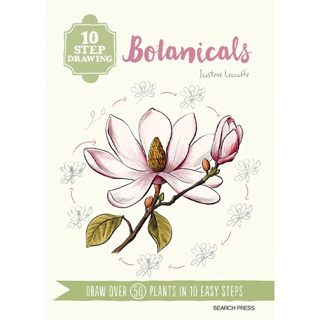 10 Step Drawing: Botanicals