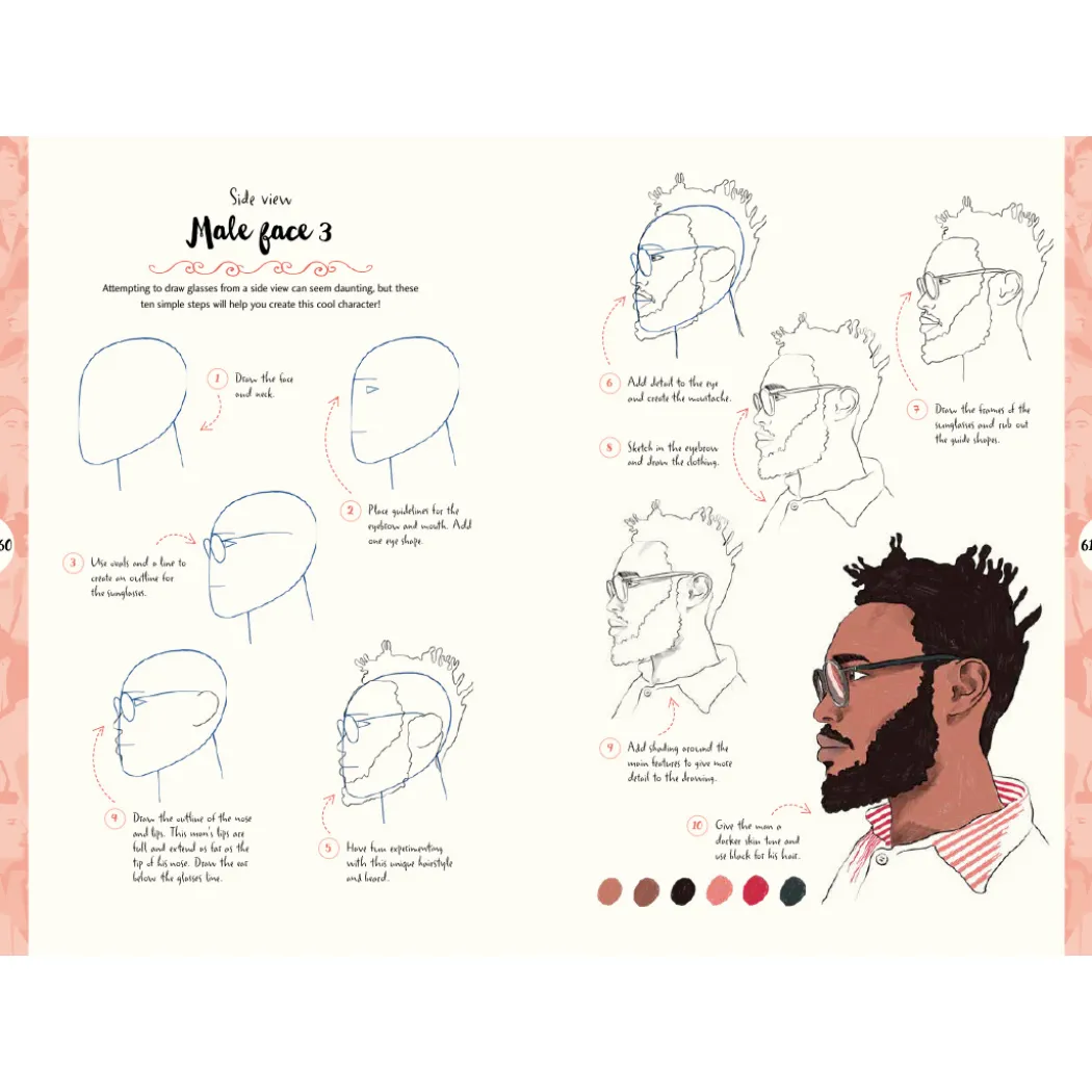 10 Step Drawing: People