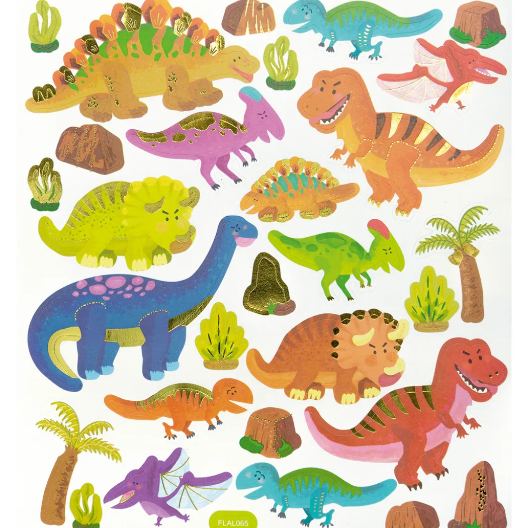 Sticker Dino/Rymden 2 Ark