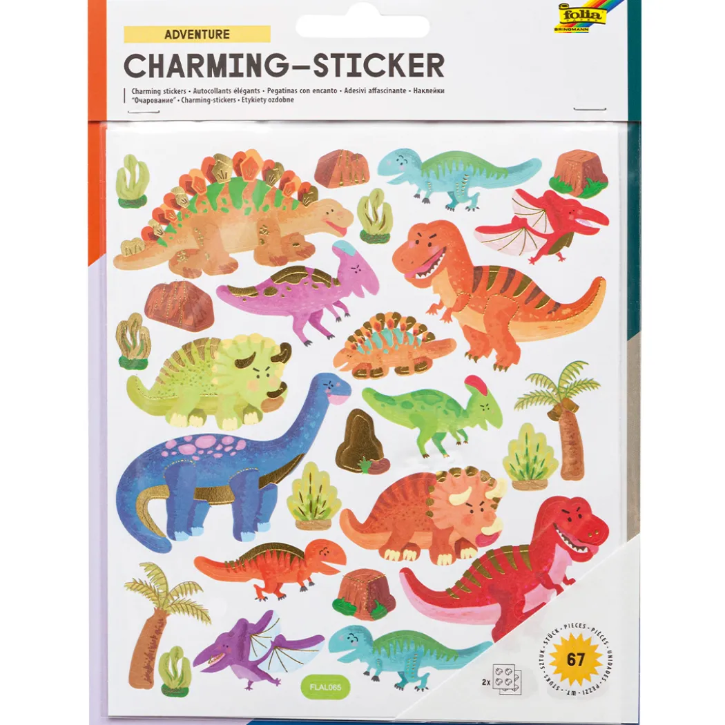 Sticker Dino/Rymden 2 Ark