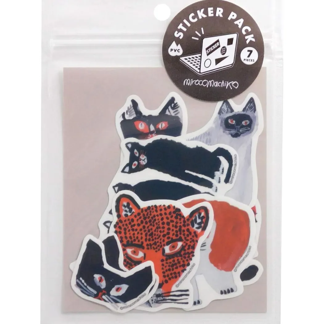 Sticker pack Miroco Machiko Cats